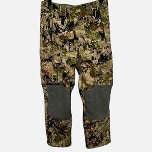 Sitka Timberline Bib Pant Optifade Subalpine Men Size 30 Gore-Tex Hunting Camo S